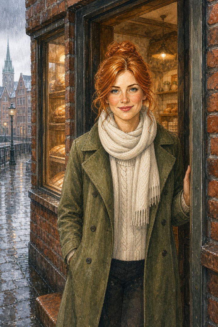 Anna у пекарни